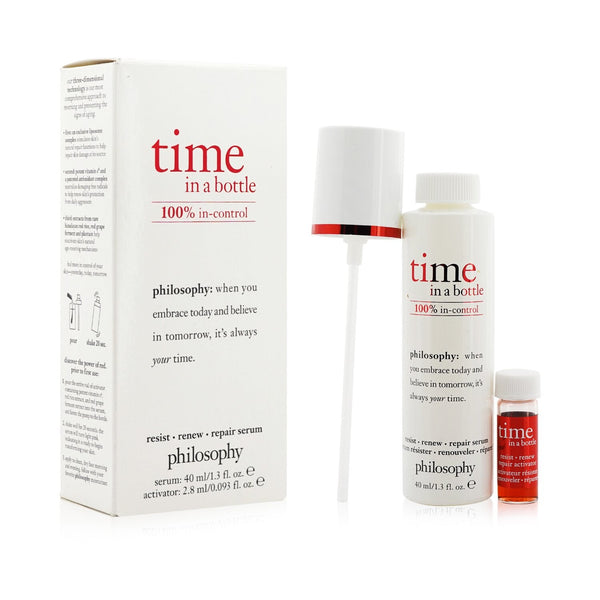 Philosophy Time In A Bottle 100% In-Control Resist, Renew, Repair Serum 