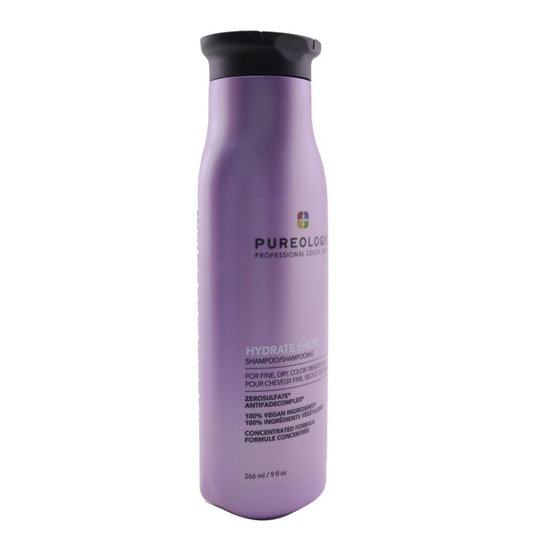 Pureology Hydrate Sheer Shampoo (For Fine, Dry, Color-Treated Hair)  266ml/9oz