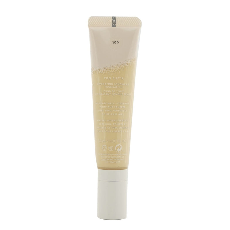 Fenty Beauty by Rihanna Pro Filt'R Hydrating Longwear Foundation - #105 (Light With Warm Yellow Undertones) 