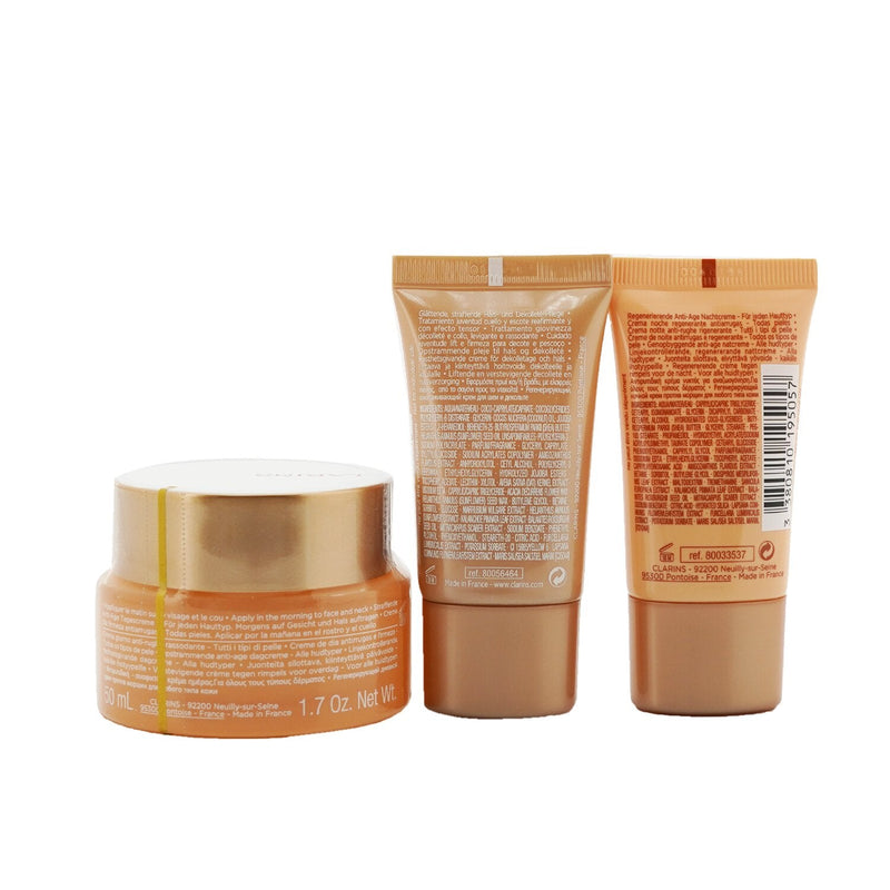 Clarins Extra-Firming Collection: Day Cream 50ml + Night Cream 15ml + Neck & Decollete Care 15ml 