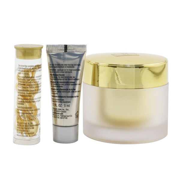 Elizabeth Arden Ceramide Lift & Firm Youth-Restoring Solutions Set: Day Cream SPF 30 + Advanced Serum 7caps+ Superstart Booster 5ml 3pcs 50ml