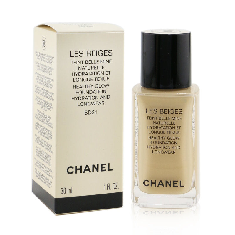 Chanel Les Beiges Teint Belle Mine Naturelle Healthy Glow Hydration And Longwear Foundation - # BD31  30ml/1oz