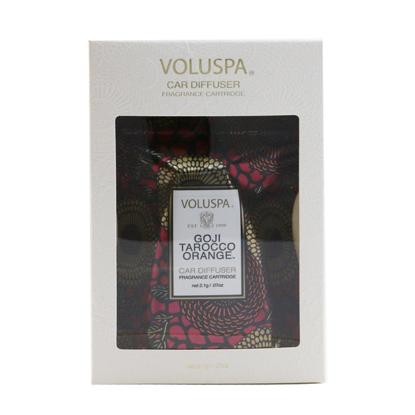 Voluspa Car Diffuser Refill - Goji Tarocco Orange  2.1g/0.7oz