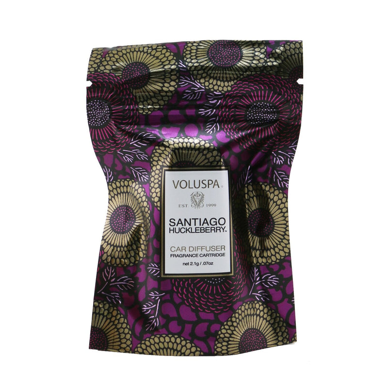 Voluspa Car Diffuser Refill - Santiago Huckleberry 