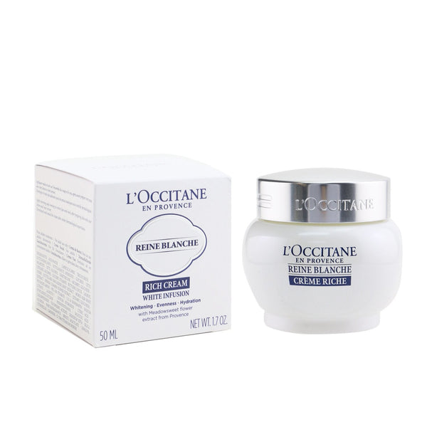 L'Occitane Reine Blanche White Infusion Rich Cream  50ml/1.7oz