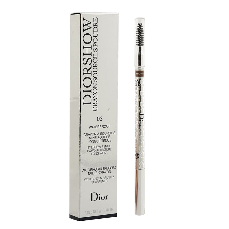 Christian Dior Diorshow Waterproof Crayon Sourcils Poudre - # 03 Brown 