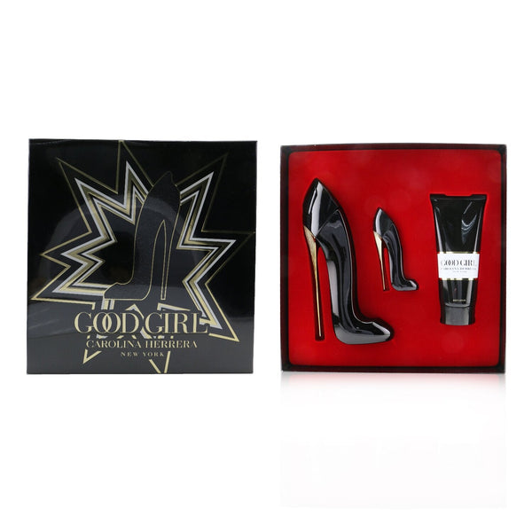 Carolina Herrera Good Girl Coffret: Eau De Parfum Spray 80ml/2.7oz + Body Lotion 80ml/2.7oz + Eau De Parfum 7ml/0.2oz 