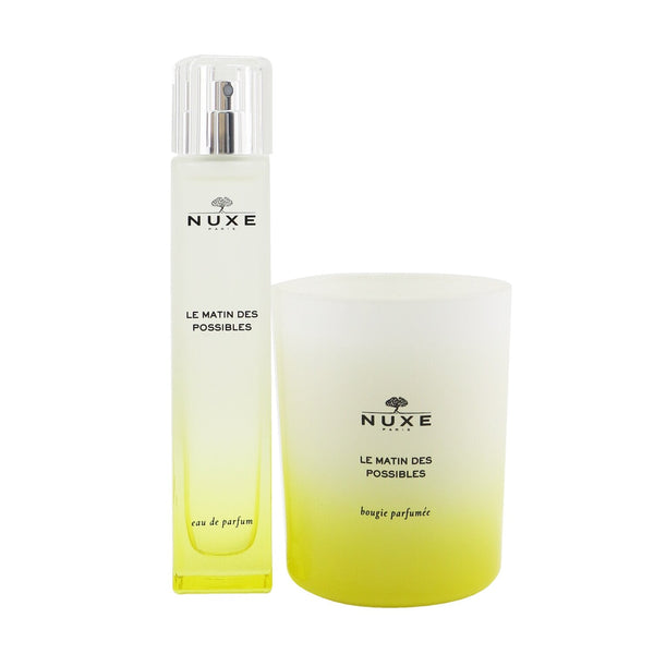 Nuxe Le Matin Des Possibles Coffret: Eau De Parfum Spray 50ml/1.6oz + Scented Candle 140g/4.9oz 