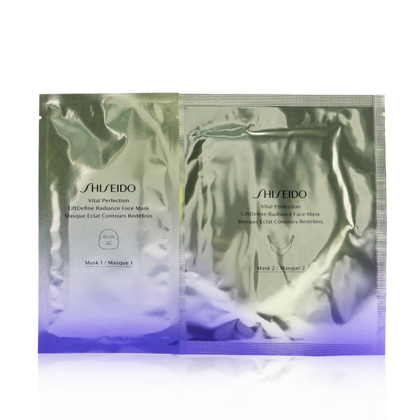 Shiseido Vital Perfection LiftDefine Radiance Face Mask  6pcs