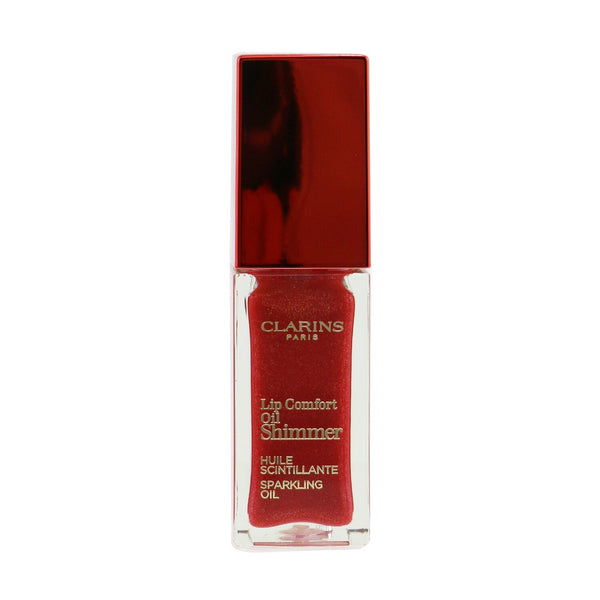 Clarins Lip Comfort Oil Shimmer - # 07 Red Hot 