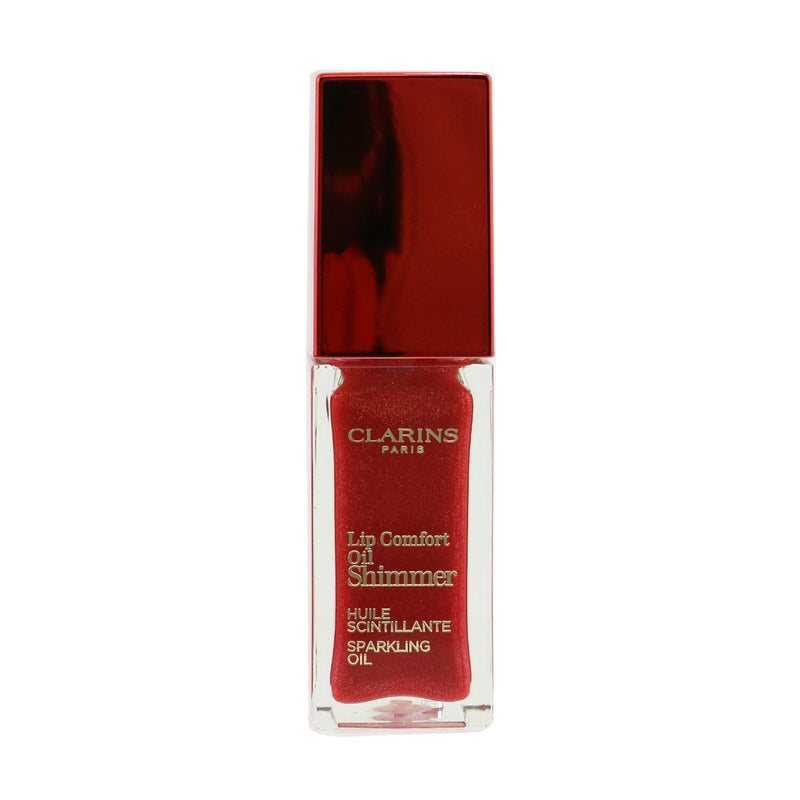 Clarins Lip Comfort Oil Shimmer - # 07 Red Hot 