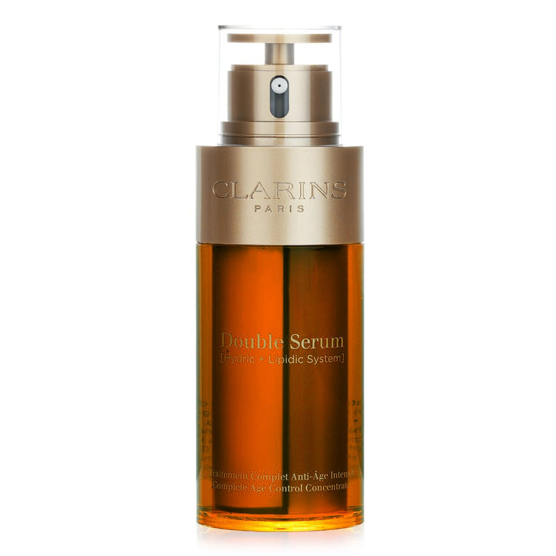 Clarins Double Serum (Hydric + Lipidic System) Complete Age Control Concentrate (Deluxe Edition)  75ml/2.5oz