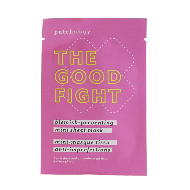 Patchology The Good Fight Blemish-Preventing Mini Sheet Mask  5x4ml/0.68oz