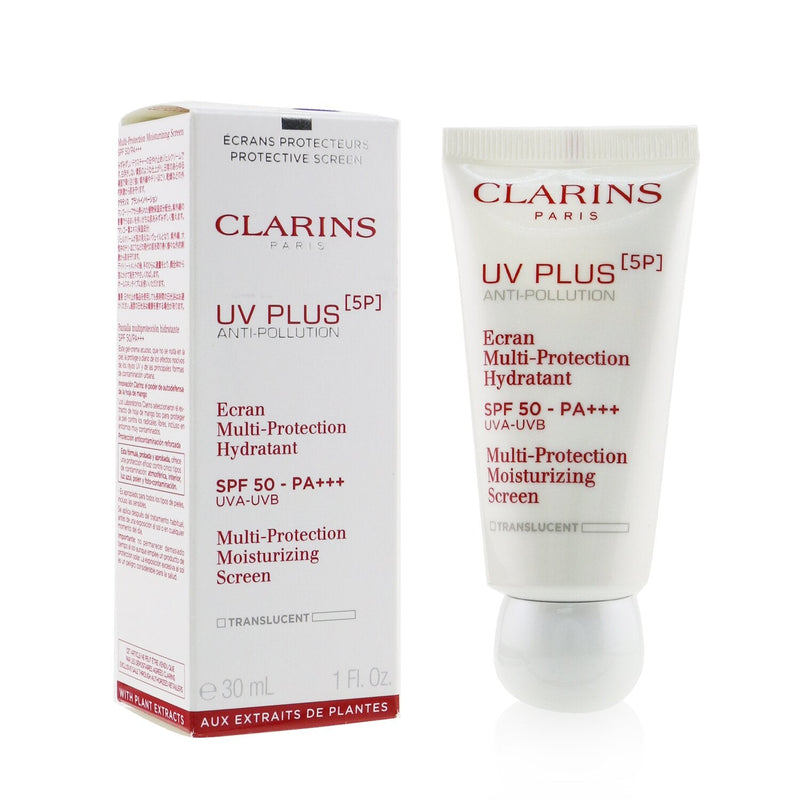 Clarins UV Plus [5P] Anti-Pollution Multi-Protection Moisturizing Screen SPF 50 - Translucent 