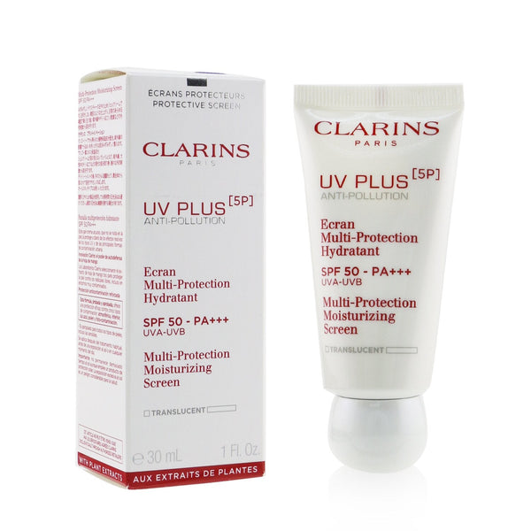 Clarins UV Plus [5P] Anti-Pollution Multi-Protection Moisturizing Screen SPF 50 - Translucent  30ml/1oz