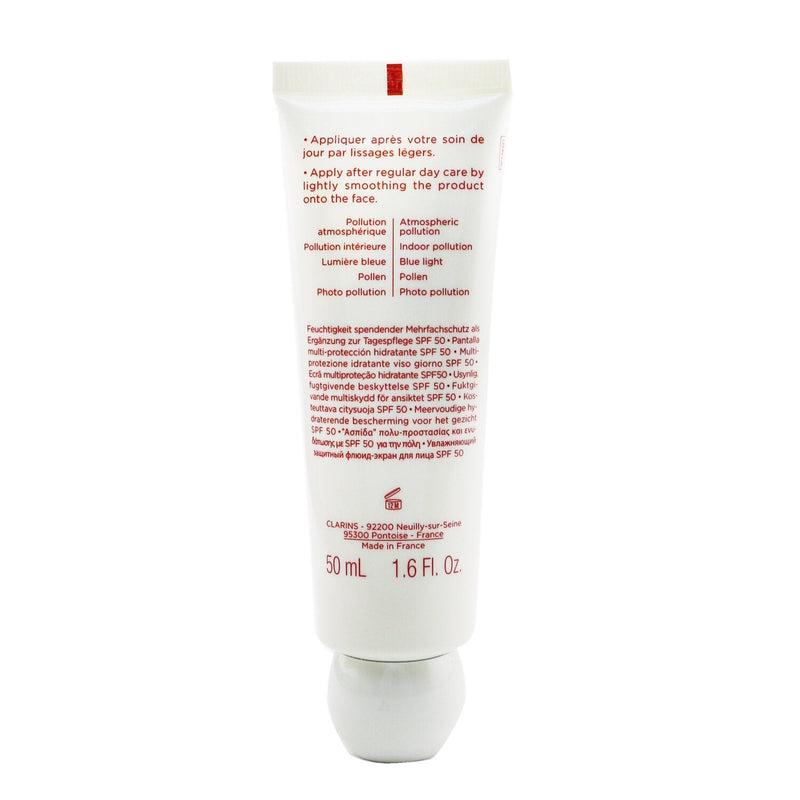 Clarins UV Plus [5P] Anti-Pollution Multi-Protection Moisturizing Screen SPF 50 - Translucent  50ml/1.6oz