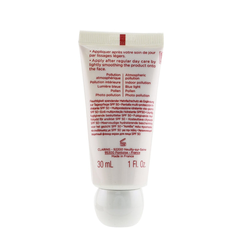 Clarins UV Plus [5P] Anti-Pollution Multi-Protection Moisturizing Screen SPF 50 - Rose  30ml/1oz