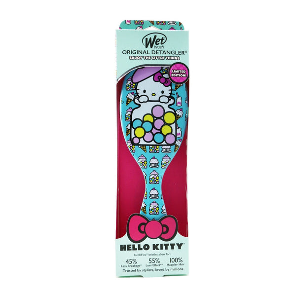 Wet Brush Original Detangler Hello Kitty - # Bubble Gum Blue (Limited Edition) 