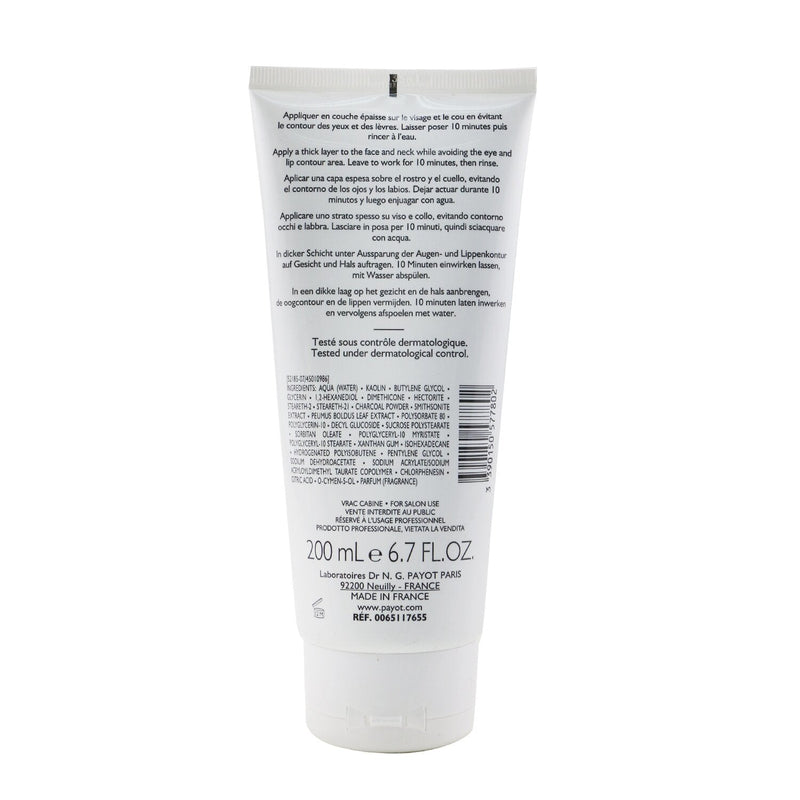 Payot Pate Grise Masque Charbon - Ultra-Absorbent Mattifying Care (Salon Size) 