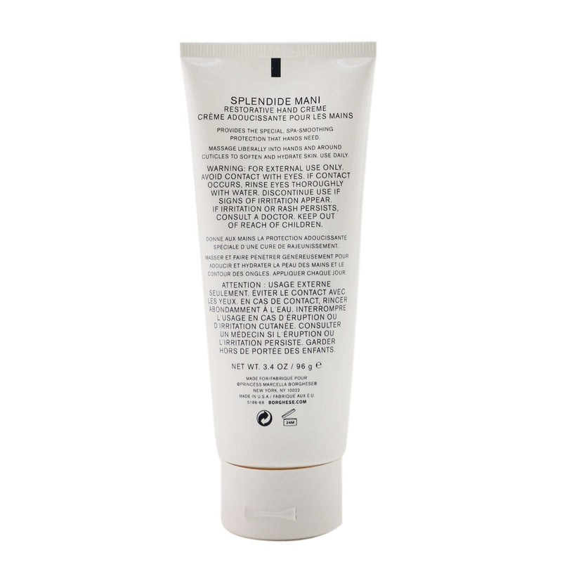 Borghese Splendide Mani Restorative Hand Creme 