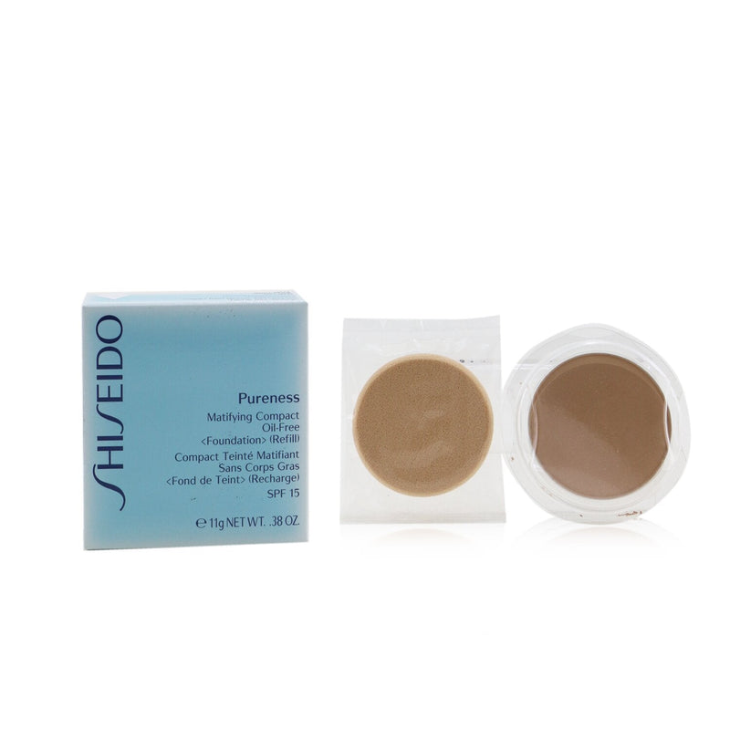 Shiseido Pureness Matifying Compact Oil Free SPF 15 Refill - 20 Light Beige  11g/0.38oz