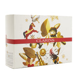 Clarins Weekend Essentials: Hand & Nail Treatment+ Beauty Flash Balm+ Body Lotion+ Hydra-Essentiel Cream+ Eye Contour Gel+ Lip Oil... 