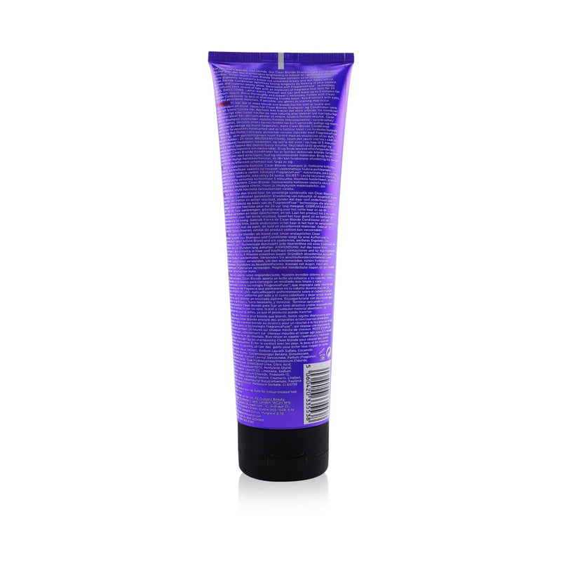 Fudge Clean Blonde Violet-Toning Shampoo (Removes Yellow Tones From Blonde Hair)  250ml/8.4oz