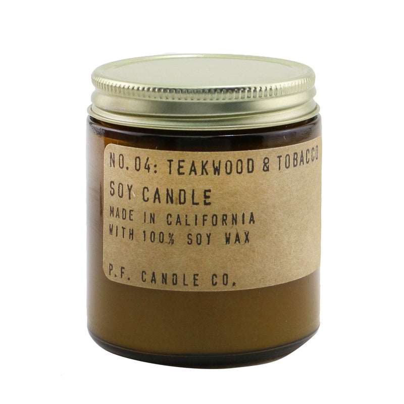 P.F. Candle Co. Candle - Teakwood & Tobacco 