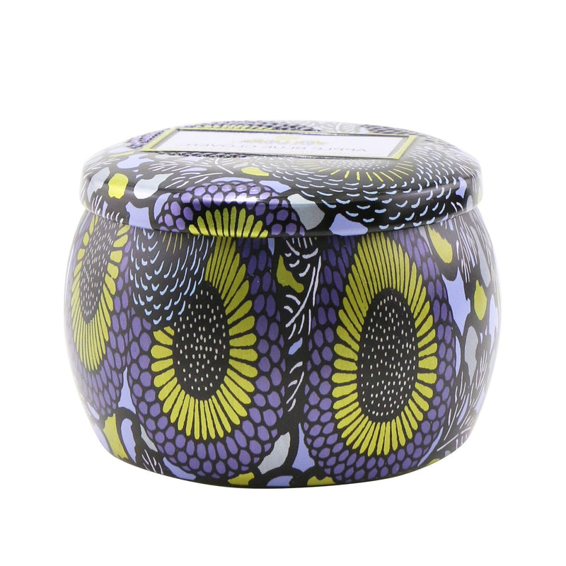 Voluspa Mini Tin Candle - Apple Blue Clover 