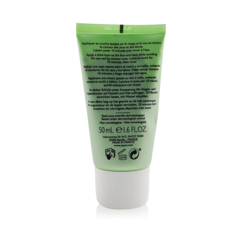 Payot Pate Grise Masque Charbon - Ultra-Absorbent Mattifying Care (Box Slightly Damaged) 