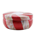 Voluspa 3 Wick Decorative Tin Candle - Crushed Candy Cane 