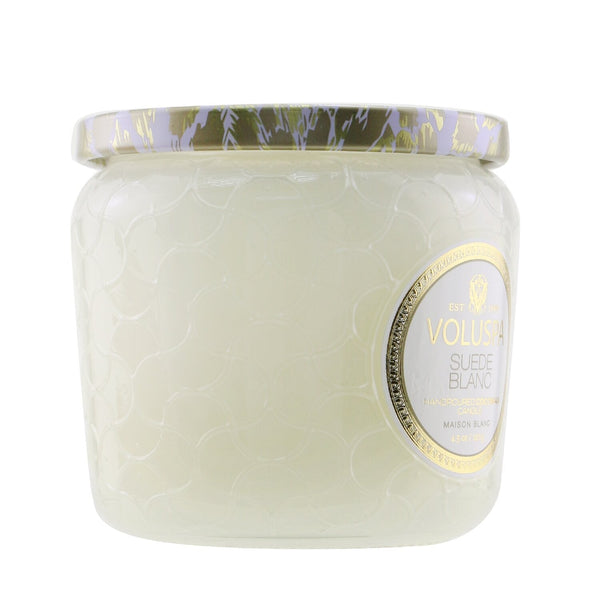 Voluspa Petite Jar Candle - Suede Blanc 