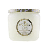 Voluspa Petite Jar Candle - Suede Blanc 