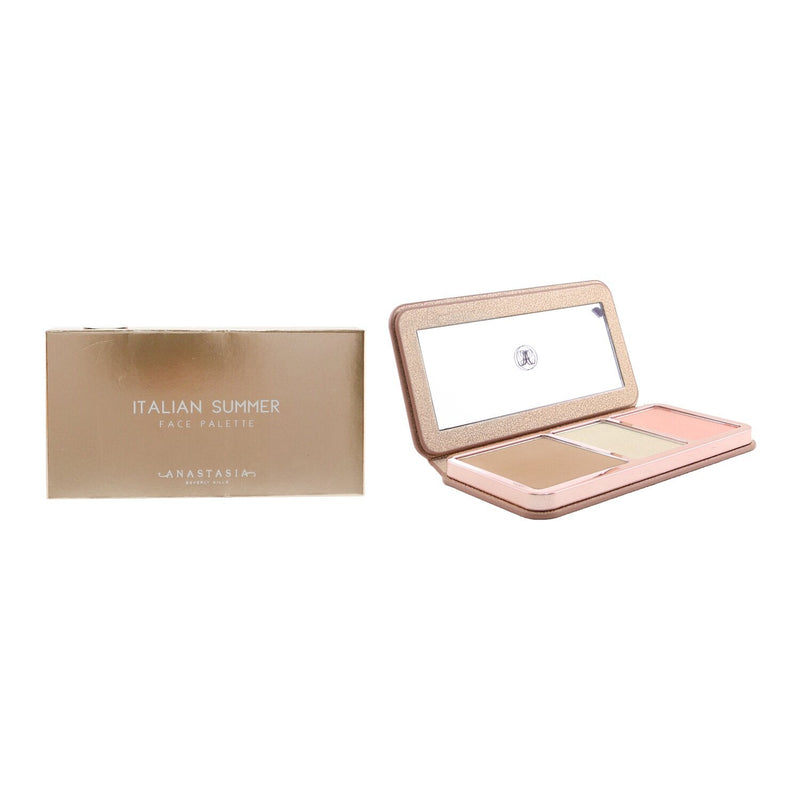 Anastasia Beverly Hills Face Palette (1x Bronzer, 1x Highlighter, 1x Blush) - # Italian Summer (Fair-Light) 