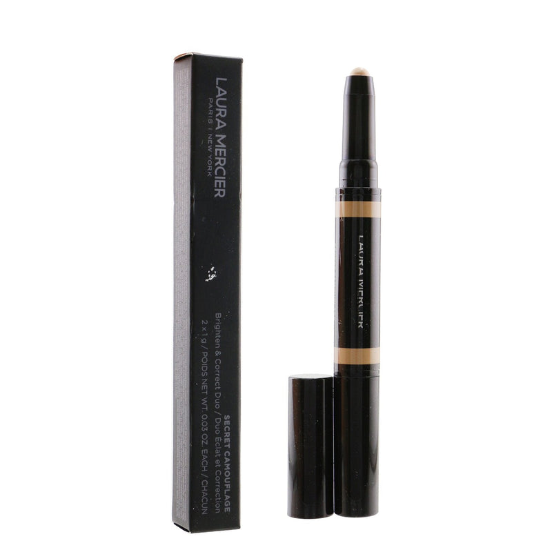 Laura Mercier Secret Camouflage Brighten & Correct Duo - # 3C Medium With Cool Undertones 