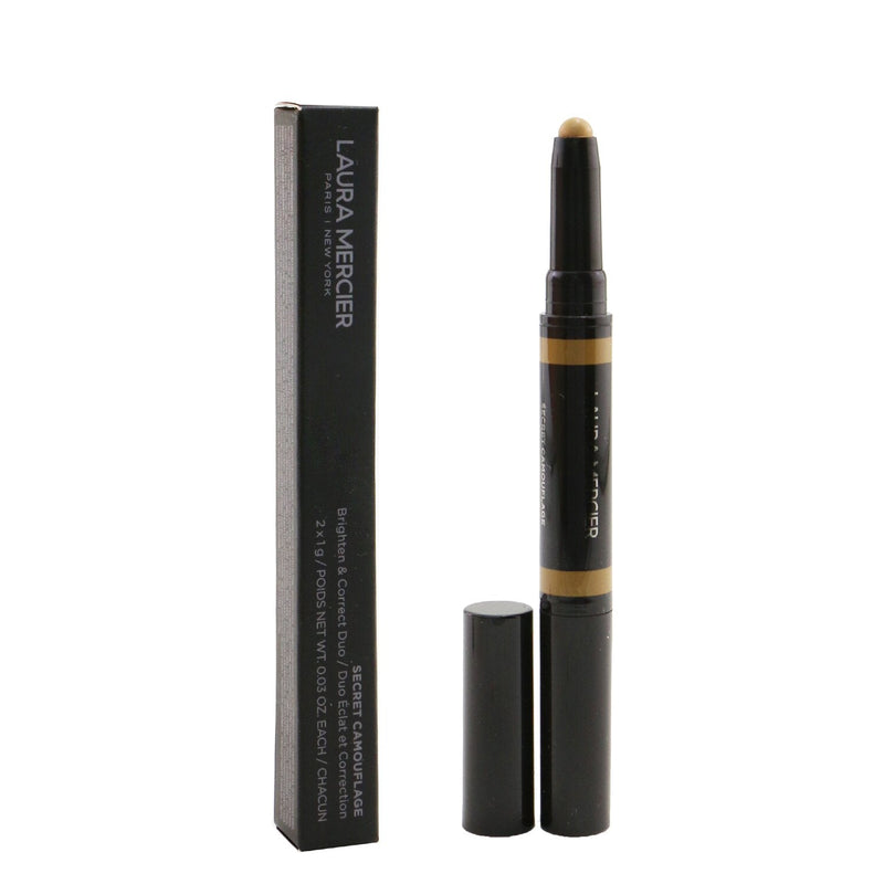 Laura Mercier Secret Camouflage Brighten & Correct Duo - # 4W Medium To Deep With Warm Undertones 