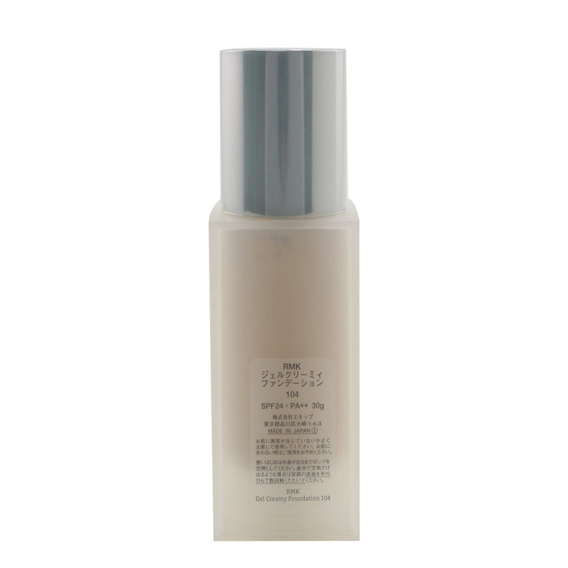 RMK Gel Creamy Foundation SPF 24 - # 104 