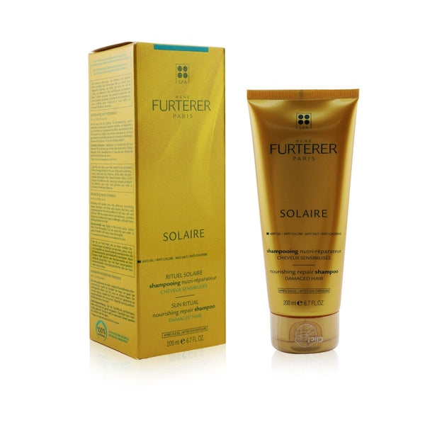 Rene Furterer Solaire Nourishing Repair Shampoo with Jojoba Wax - After Sun (Box Slightly Damaged) 