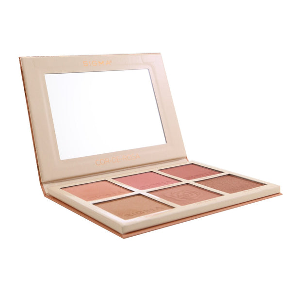 Sigma Beauty Cor De Rosa Blush Palette (6x Blush) 