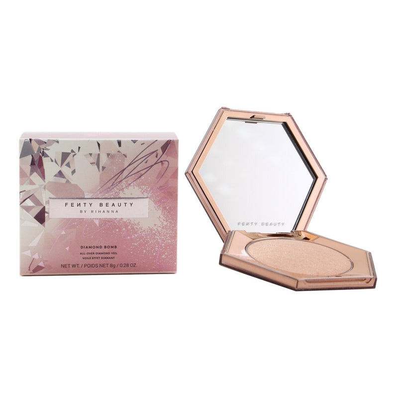 Fenty Beauty by Rihanna Diamond Bomb All Over Diamond Veil - # Rose Rave (Pure Pink & Gold Sparkle) 