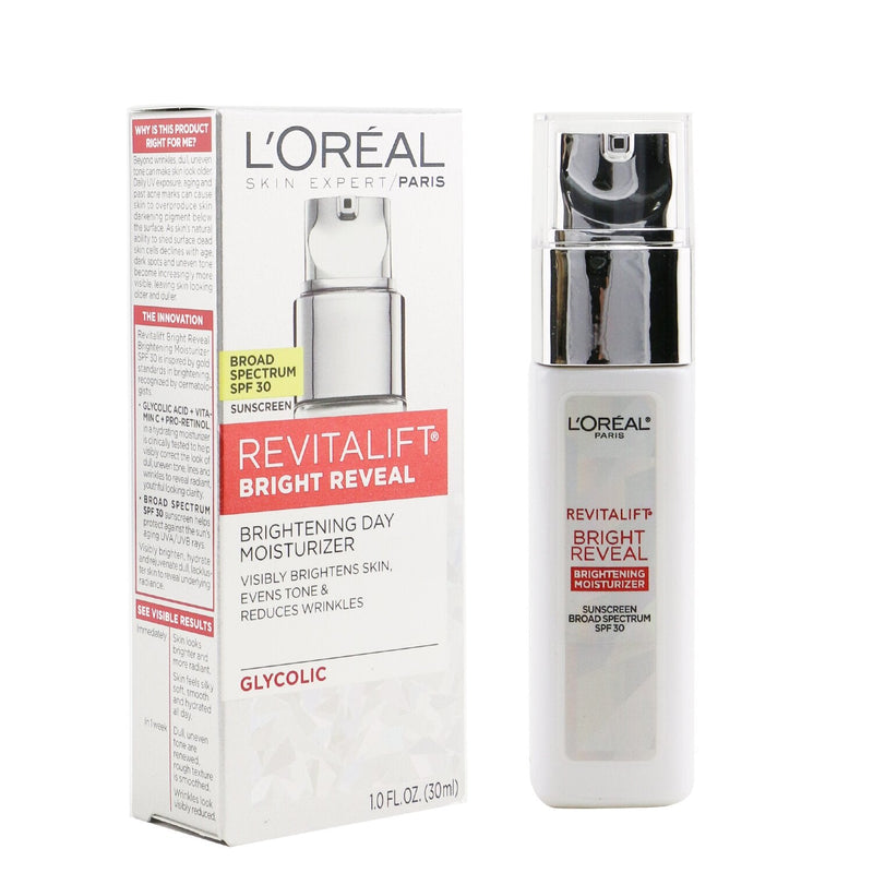 L'Oreal Revitalift Bright Reveal Brightening Day Moisturizer SPF 30 