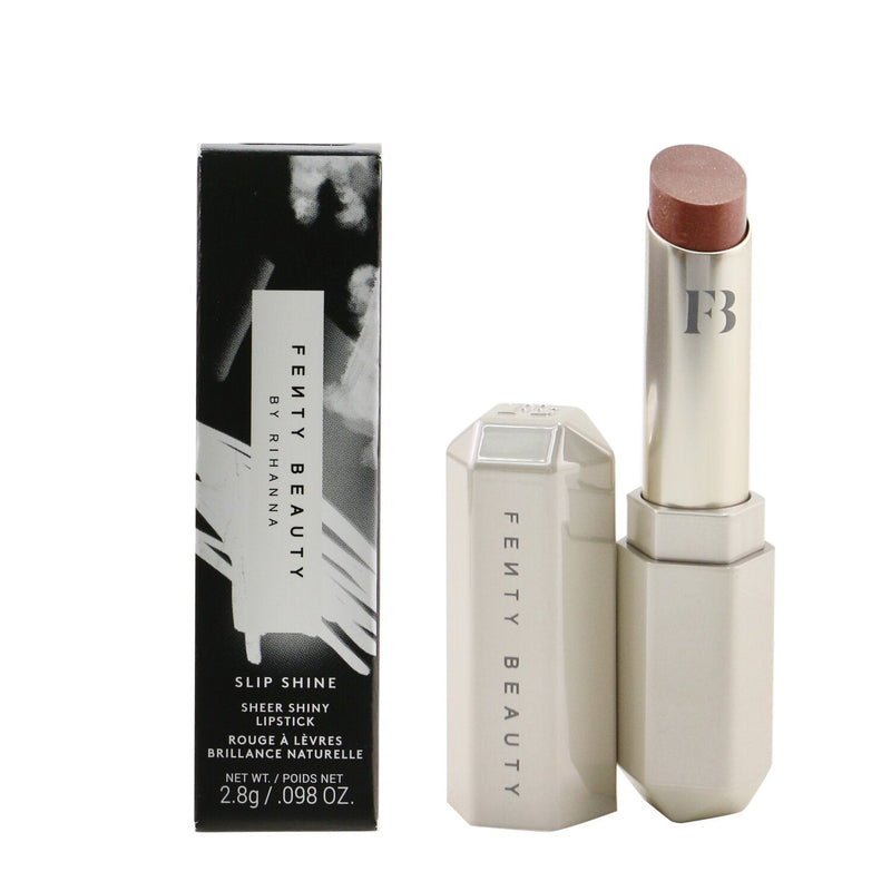 Fenty Beauty by Rihanna Slip Shine Sheer Shiny Lipstick - # 08 Cookies & Cocoa (Cocoa Berry)  2.8g/0.098oz