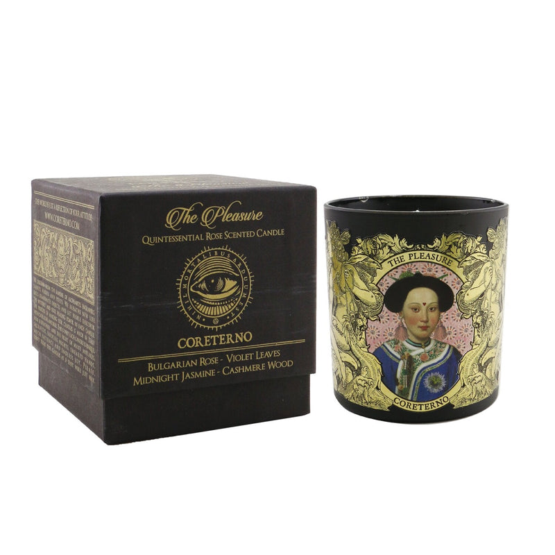 Coreterno Scented Candle - The Pleasure (Quintessential Rose) 