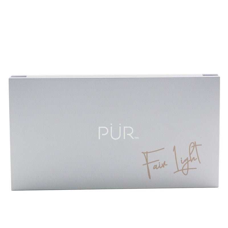 PUR (PurMinerals) 4 in 1 Skin Perfecting Powders Face Palette (1x Setting Powder, 1x Bronzer, 1x Highlighter, 1x Blush) - # Fair Light  15g/0.53oz