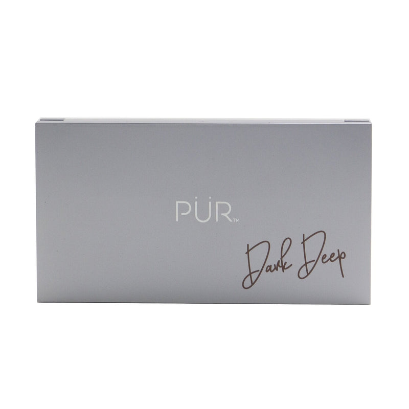 PUR (PurMinerals) 4 in 1 Skin Perfecting Powders Face Palette (1x Setting Powder, 1x Bronzer, 1x Highlighter, 1x Blush) - # Dark Deep  15g/0.53oz