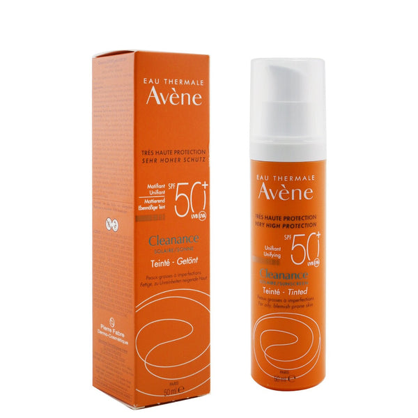 Avene Very High Protection Cleanance Unifying Tinted Sunscreen SPF 50 - For Oily, Blemish-Prone Skin 