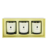 Jo Malone Candle Trio Coffret: English Pear & Freesia, Lime Basil & Mandarin, Peony & Blush Suede  3x60g/2.1oz