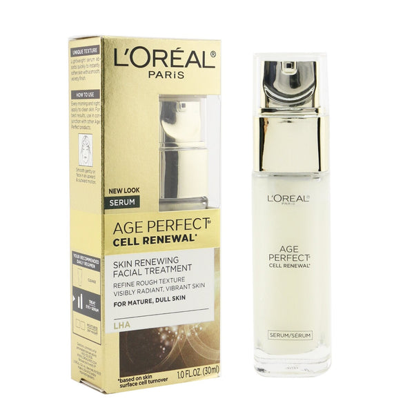 L'Oreal Age Perfect Cell Renewal Skin Renewing Facial Treatment (With LHA) - For Mature & Dull Skin 