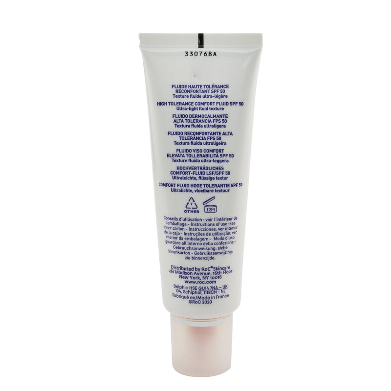 ROC Soleil-Protect High Tolerance Comfort Fluid SPF 50 UVA & UVB (Comforts Sensitive Skin)  50ml/1.69oz