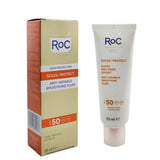 ROC Soleil-Protect Anti-Wrinkle Smoothing Fluid SPF 50 UVA & UVB (Visibly Reduces Wrinkles) 50ml/1.69oz